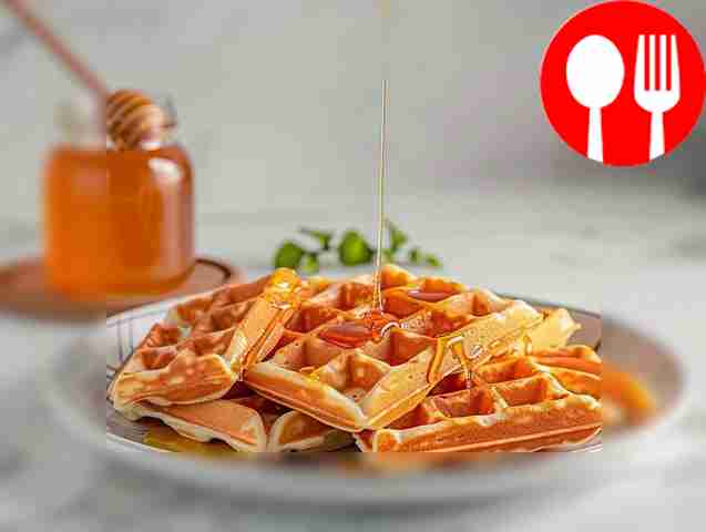 Мягкие сметанные вафли Soft sour cream waffles