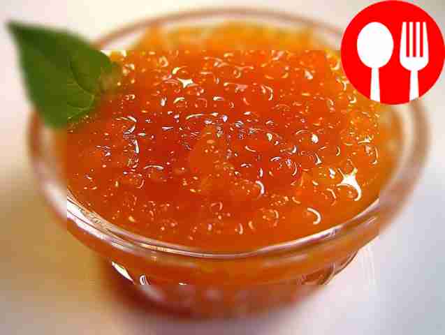 Healthy cloudberry jam