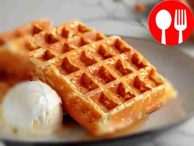 Tender Viennese waffles