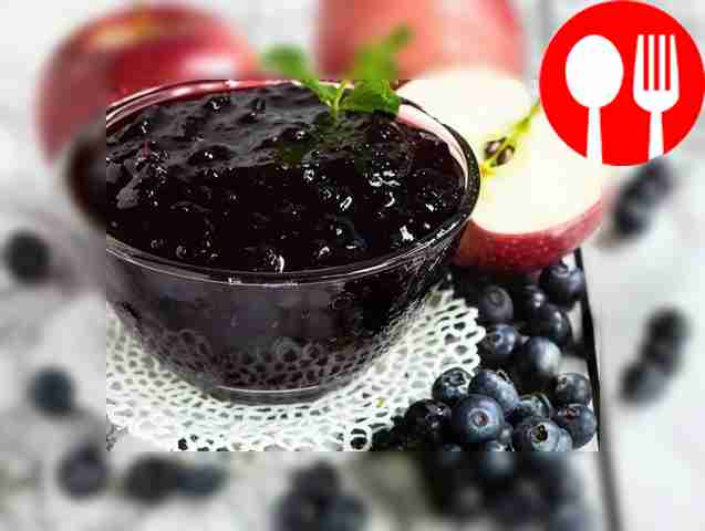 Chokeberry jam with apples