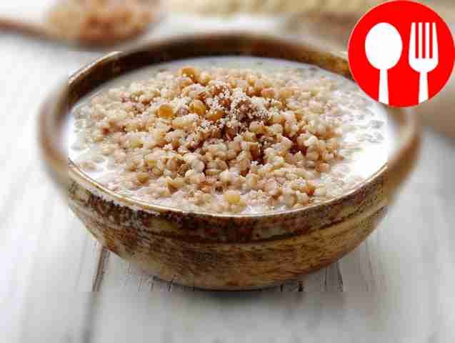 Сладкая гречка с молоком