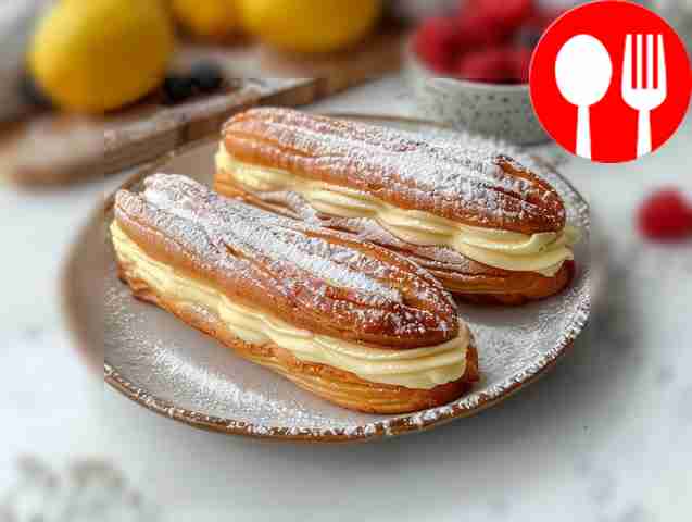 Воздушные эклеры по-французски Airy eclairs in French