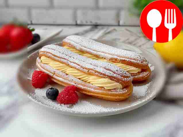 Французское пирожное эклер French eclair cake