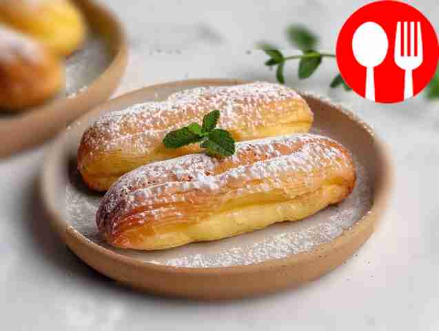 Вкусные эклеры с заварным кремом