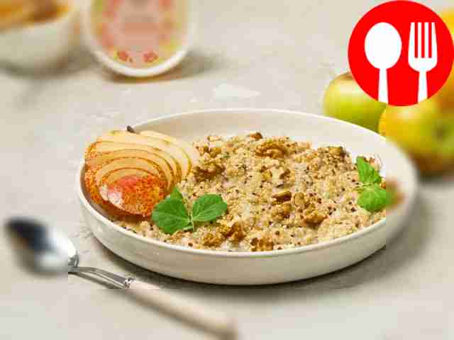 Quinoa milk porridge