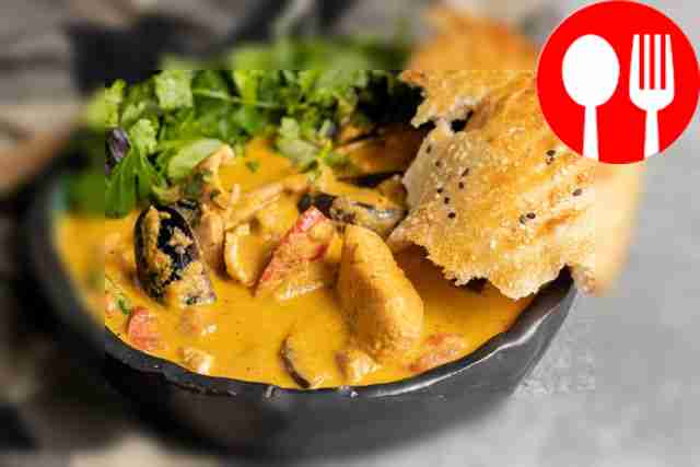 Рагу из морепродуктов