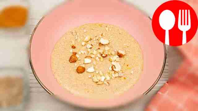 Spicy milk semolina porridge
