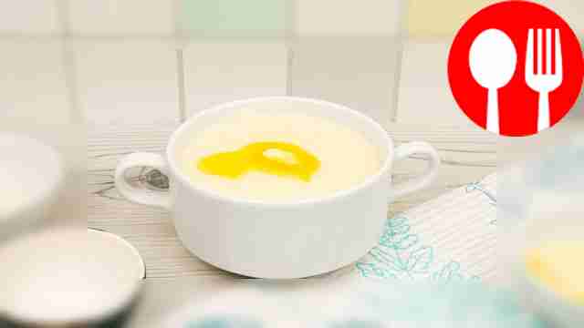 Молочная манная каша в микроволновке Milk semolina porridge in the microwave