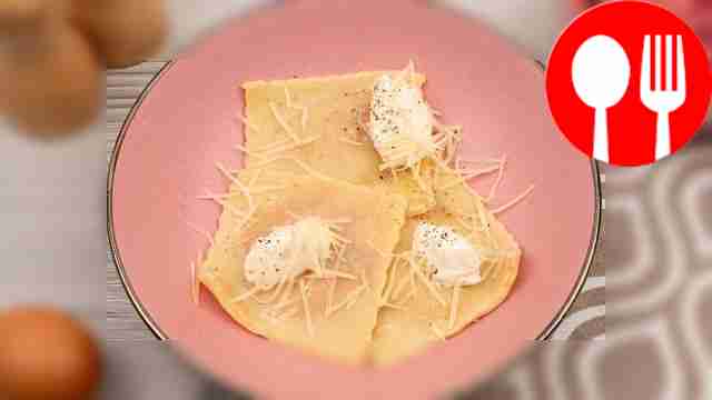 Равиоли с начинкой из свеклы и рикотты