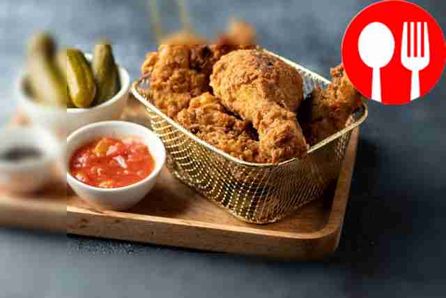 Куриные стрипсы и ножки в кляре а-ля KFC