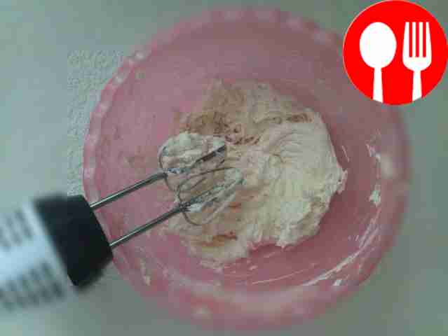 Beat the softened butter with a mixer with one...