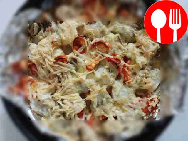 Tilapia with potatoes in the oven