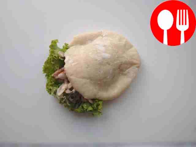 Домашняя пита с курицей