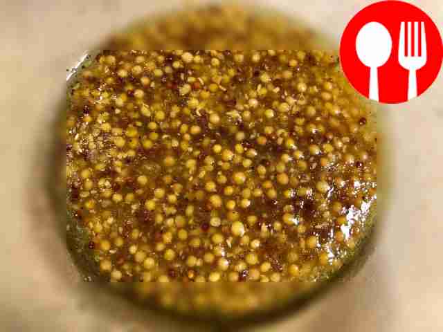 Prepare salad dressing. Start with it so that...