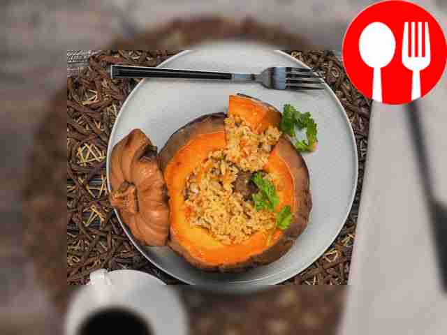 Плов в тыкве