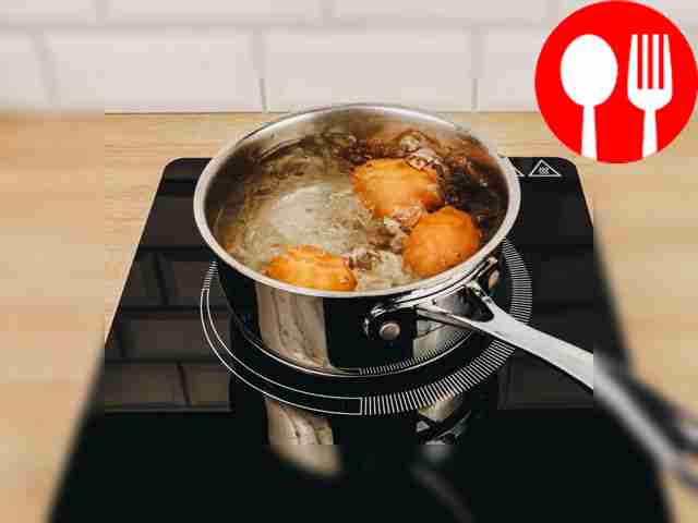 Boil hard-boiled eggs. Peel the eggs.