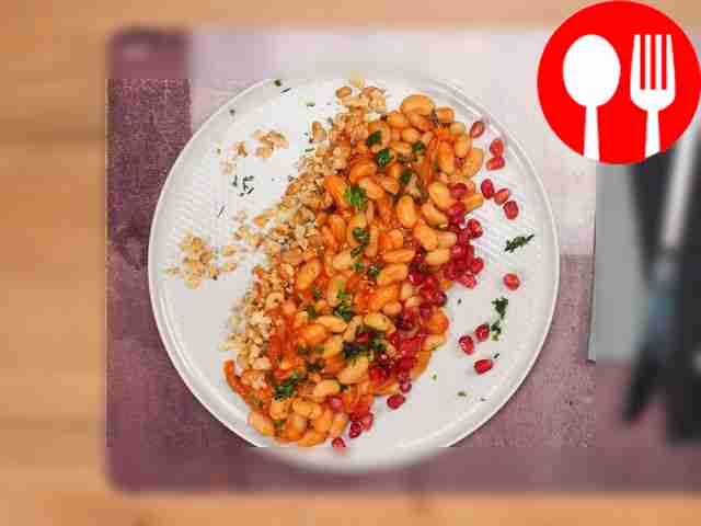 Лобио из белой фасоли