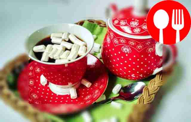 Великолепный маршмеллоу с кофе