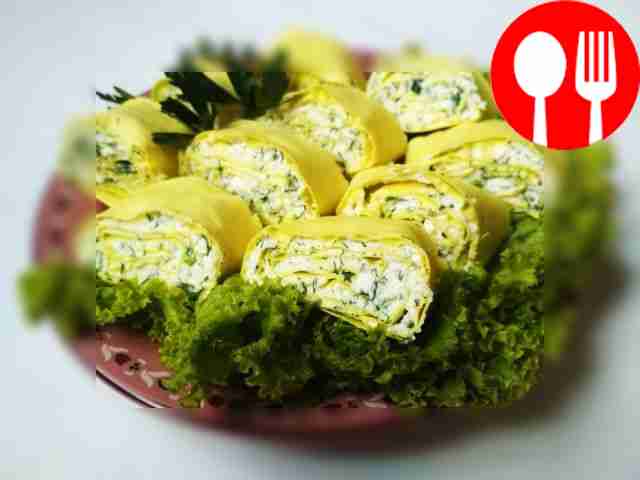 Творог с укропом