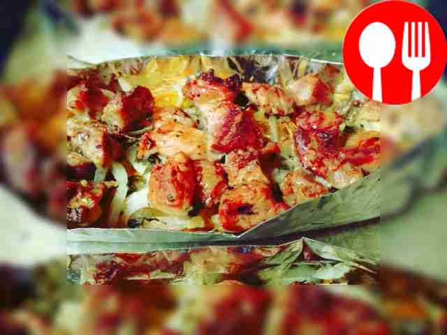 Serve the dish hot. Serve to each guest on a...