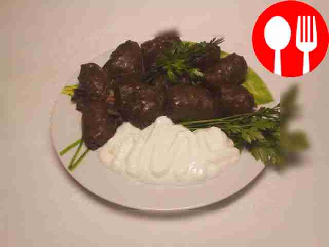 Вкусная долма с бараниной
