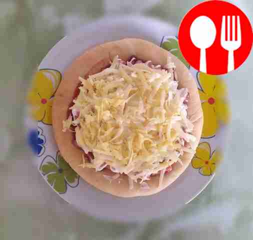 Then spread with mayonnaise and sprinkle with...