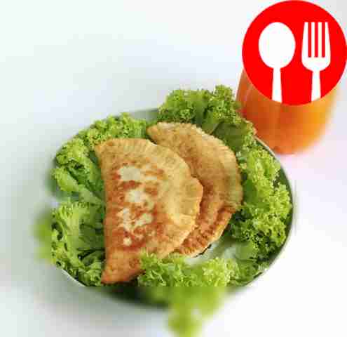 Чебуреки с курицей Chebureks with chicken