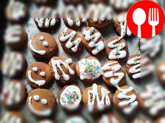 Honey gingerbread with cinnamon glaze