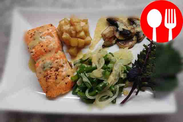 Полезная репа с рыбой