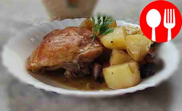 Fricassee in the oven