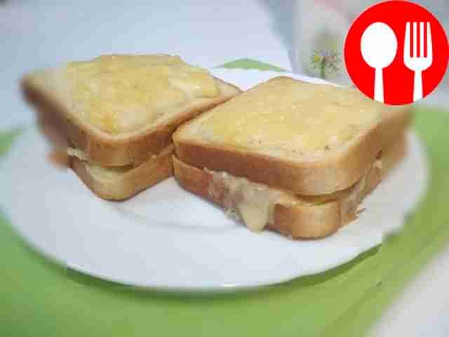 Simple croque monsieur