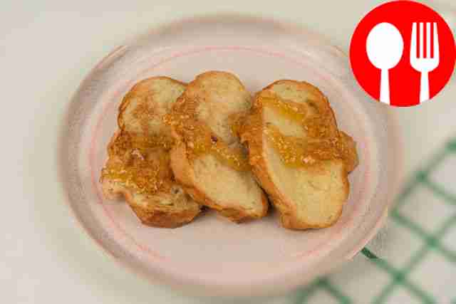 Постные гренки Lenten croutons