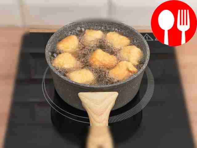 Deep fry the sausages until tender, 7-10 minutes.