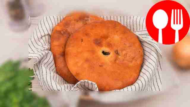 Осетинский пирог с грибами