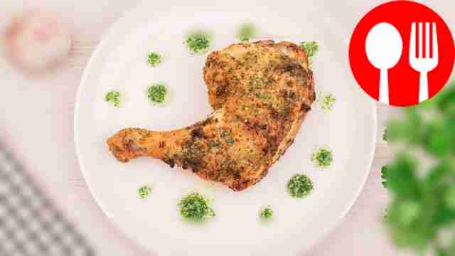 Куриные окорочка на гриле