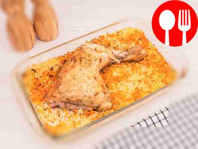 Bake the dish in an oven preheated to 200 C...