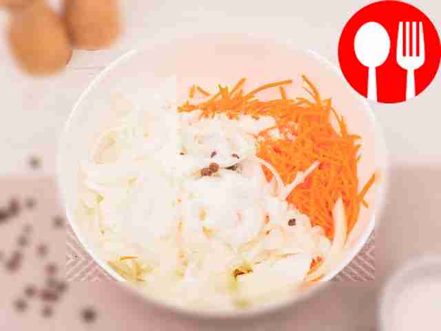 Combine carrots and onions and add sugar and...