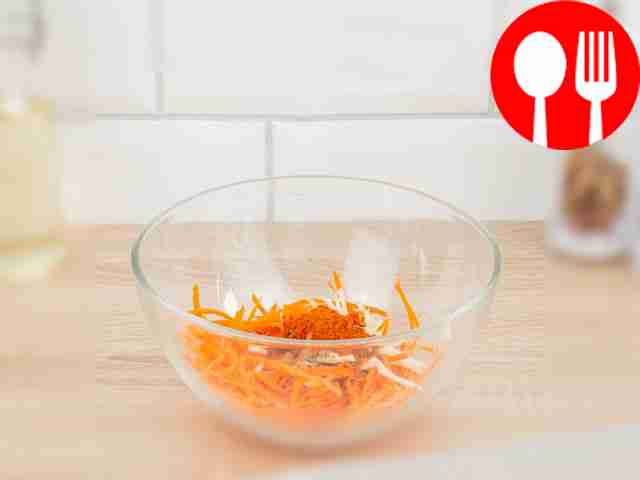 Prepare the marinade for the cabbage. To do...