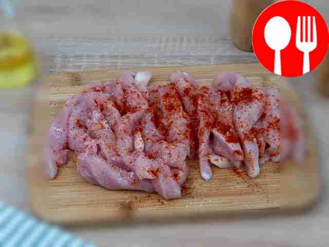 Sprinkle the chicken with paprika, salt and...