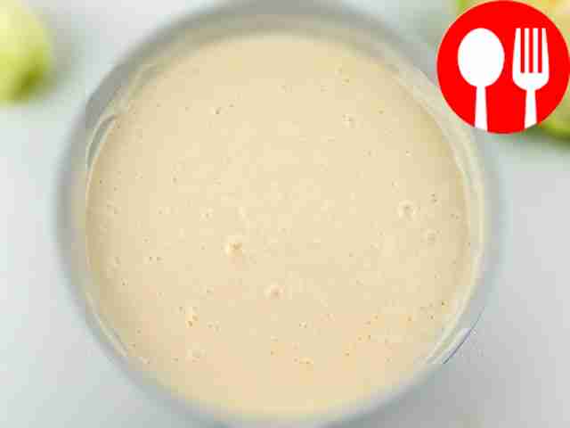 Тщательно перемешайте тесто до однородной...