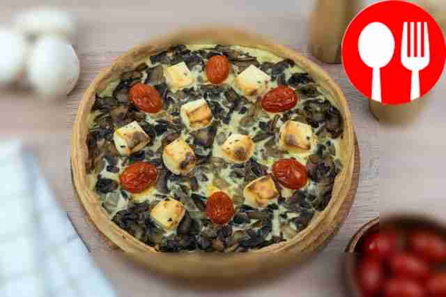 The pie itself is very bright, beautiful and...