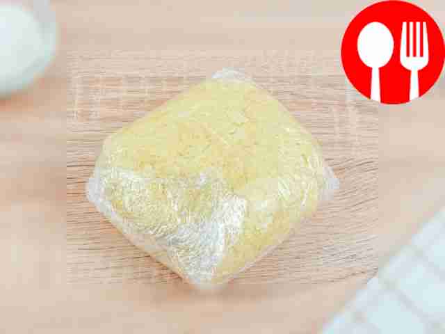 Wrap the dough in cling film and refrigerate...