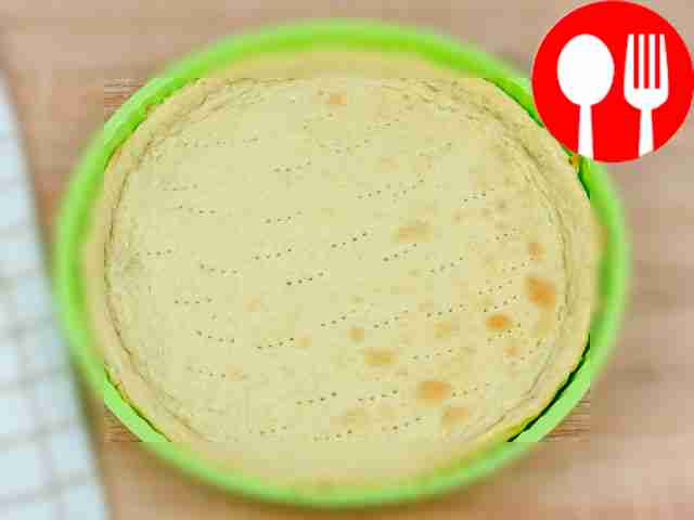 After half an hour, remove the dough from the...