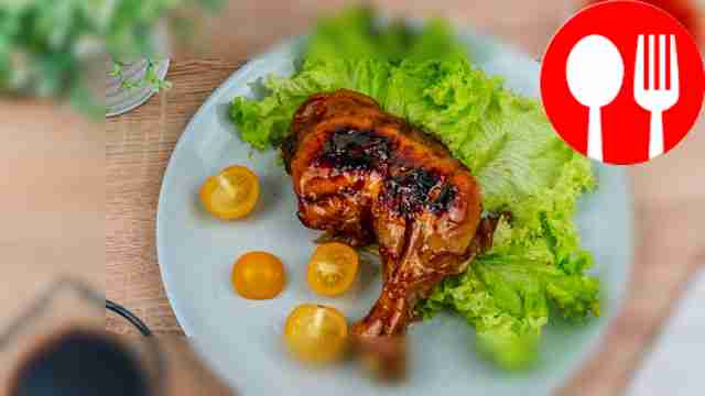 Chicken legs in a slow cooker