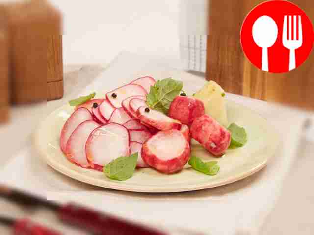 Маринованная редиска