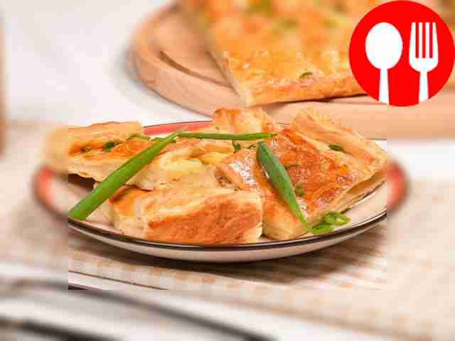 Слоеный пирог с картошкой