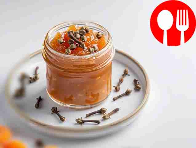 Fragrant dried apricot jam