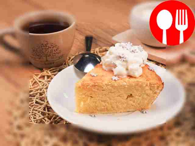 Творожный кекс с ванильным сахаром