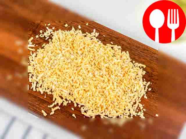 Grate the cheese on a fine grater. Also grate...