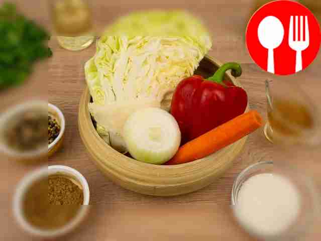 Place all ingredients on the table for easy...